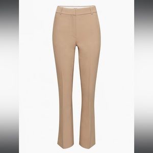 Aritzia Babaton Publish Pant in Gold Camel